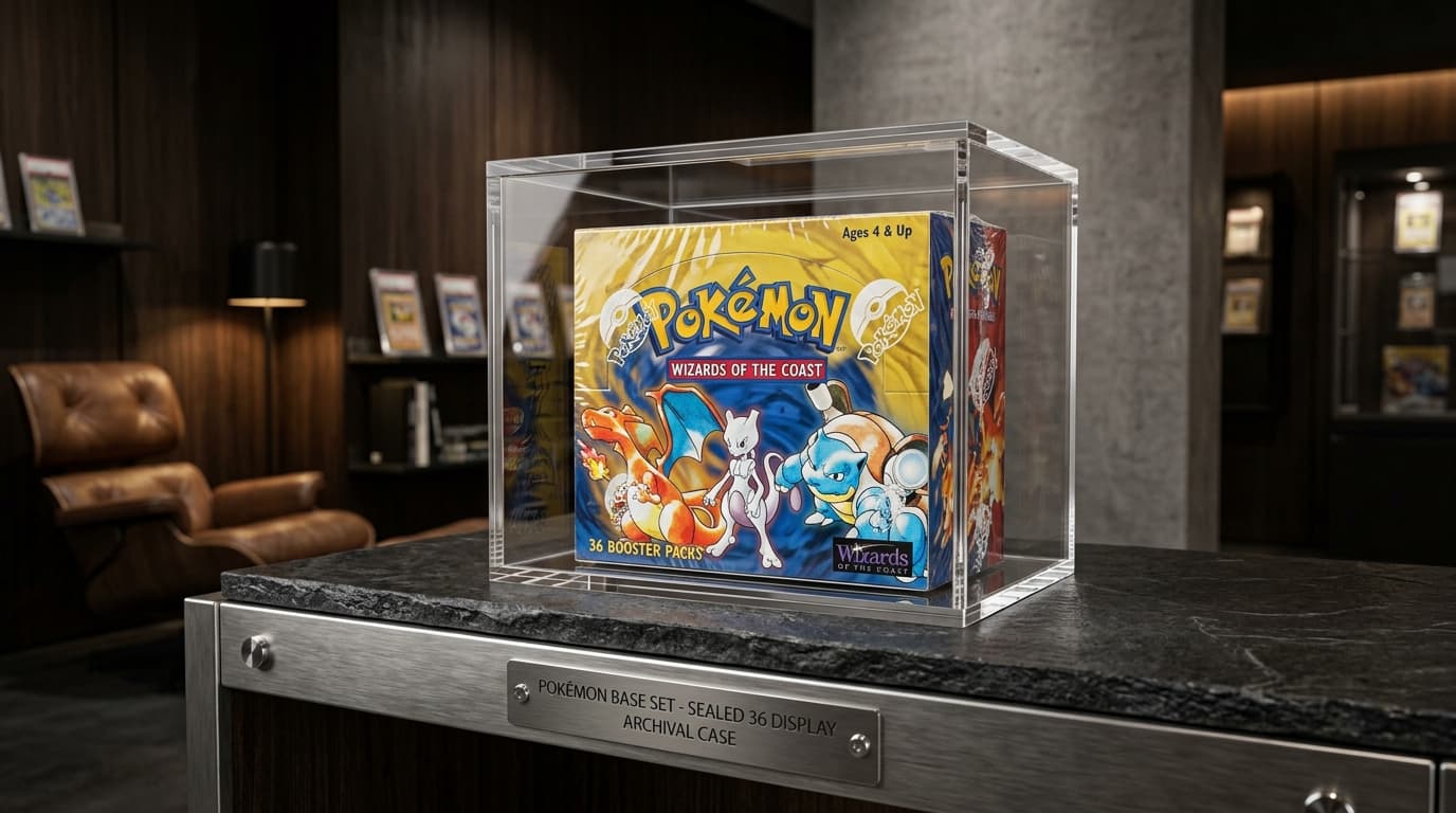 Display protégé dans un boîtier acrylique